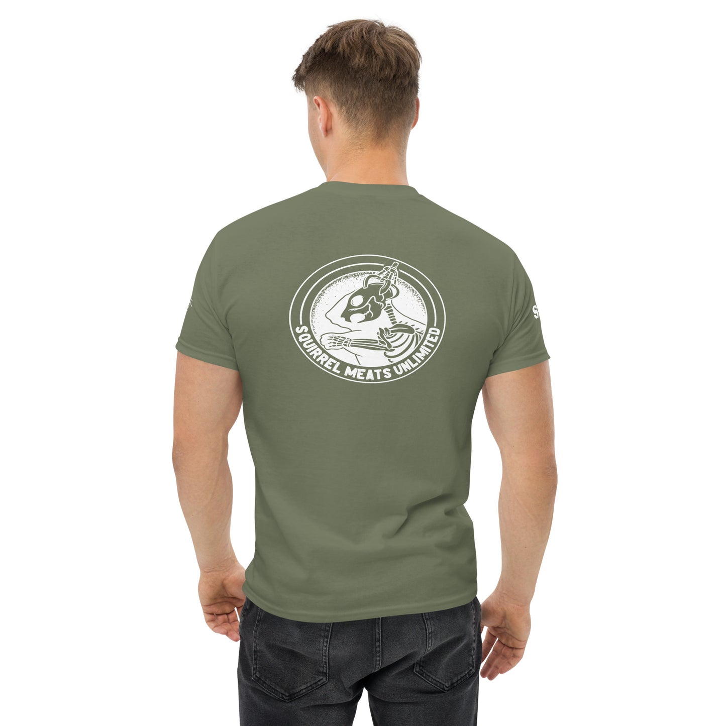 Men's classic Squirrel Meats Unlimited tee