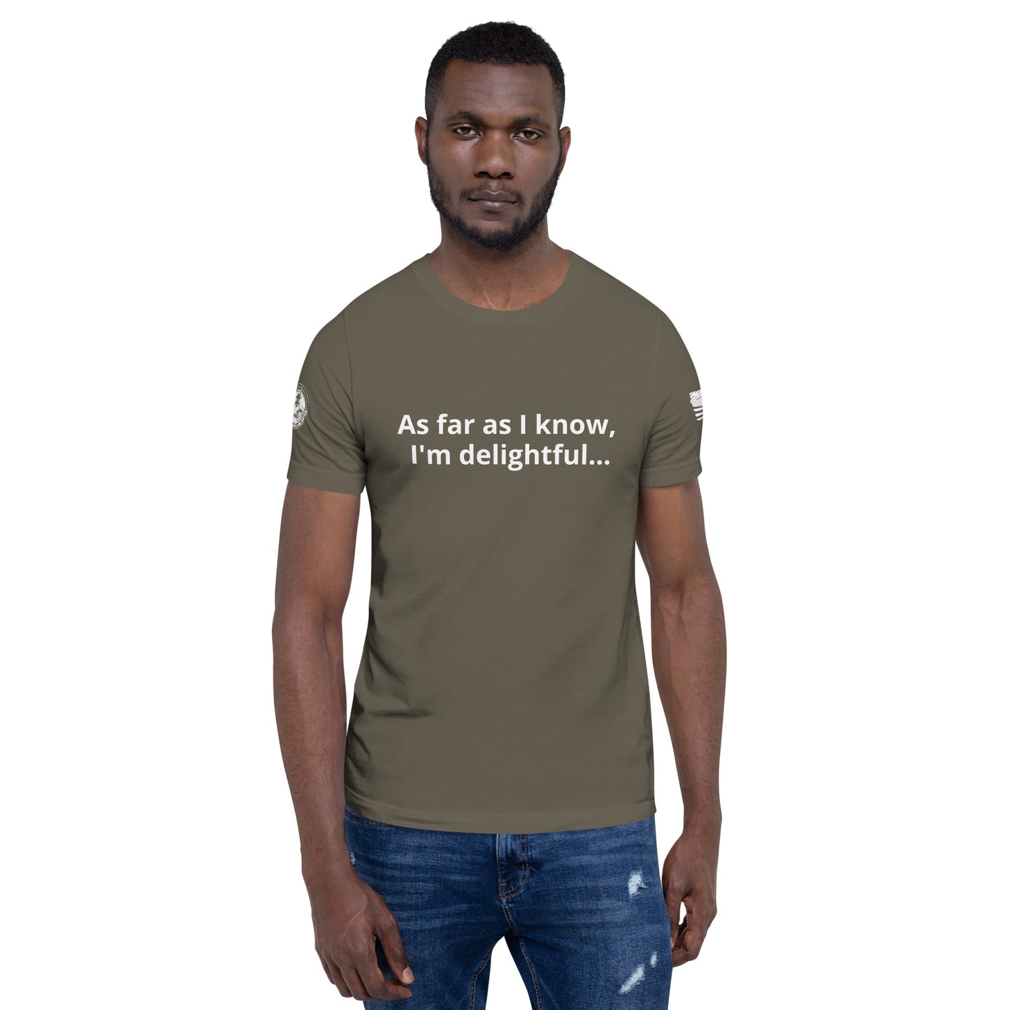 "Delightful" Unisex t-shirt