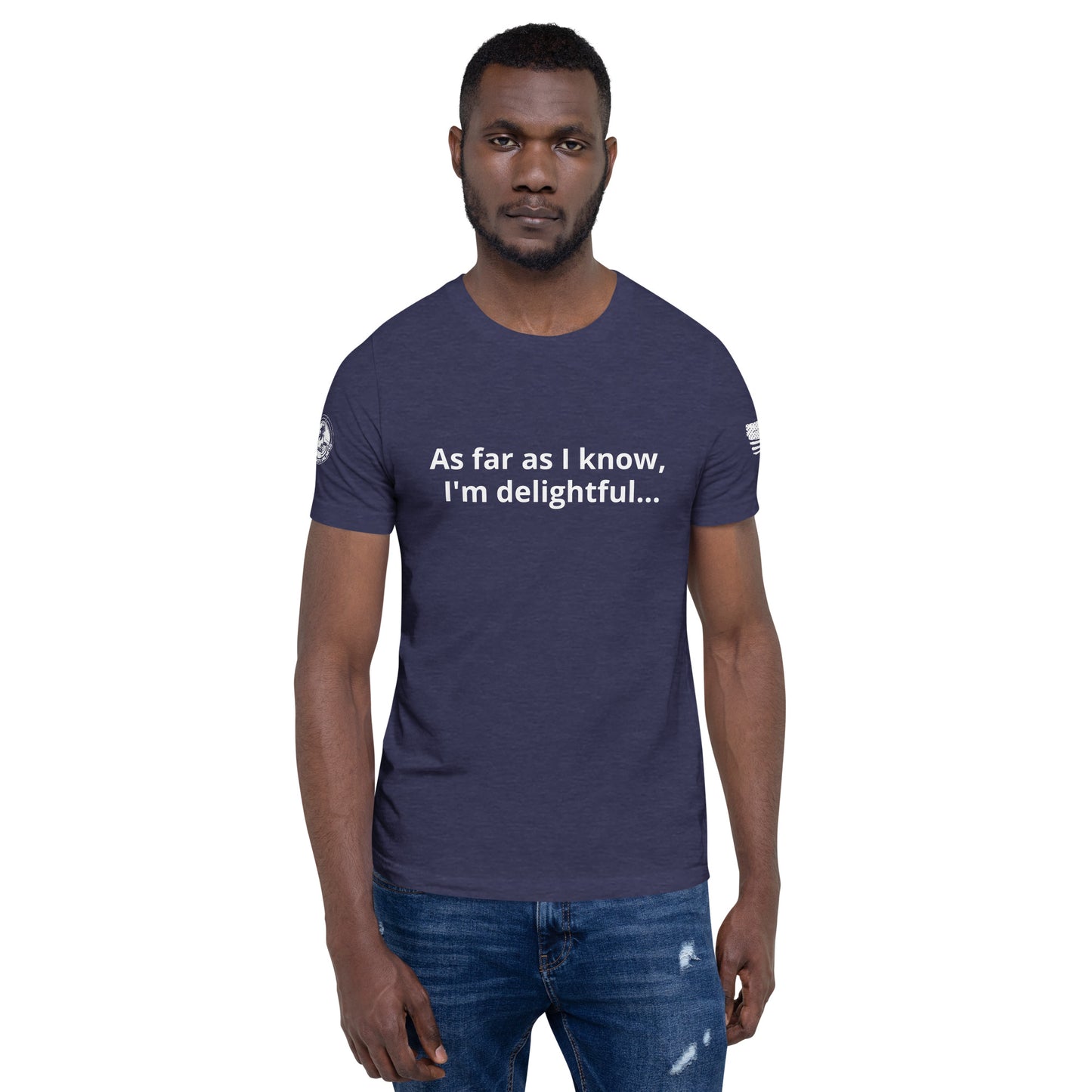 "Delightful" Unisex t-shirt