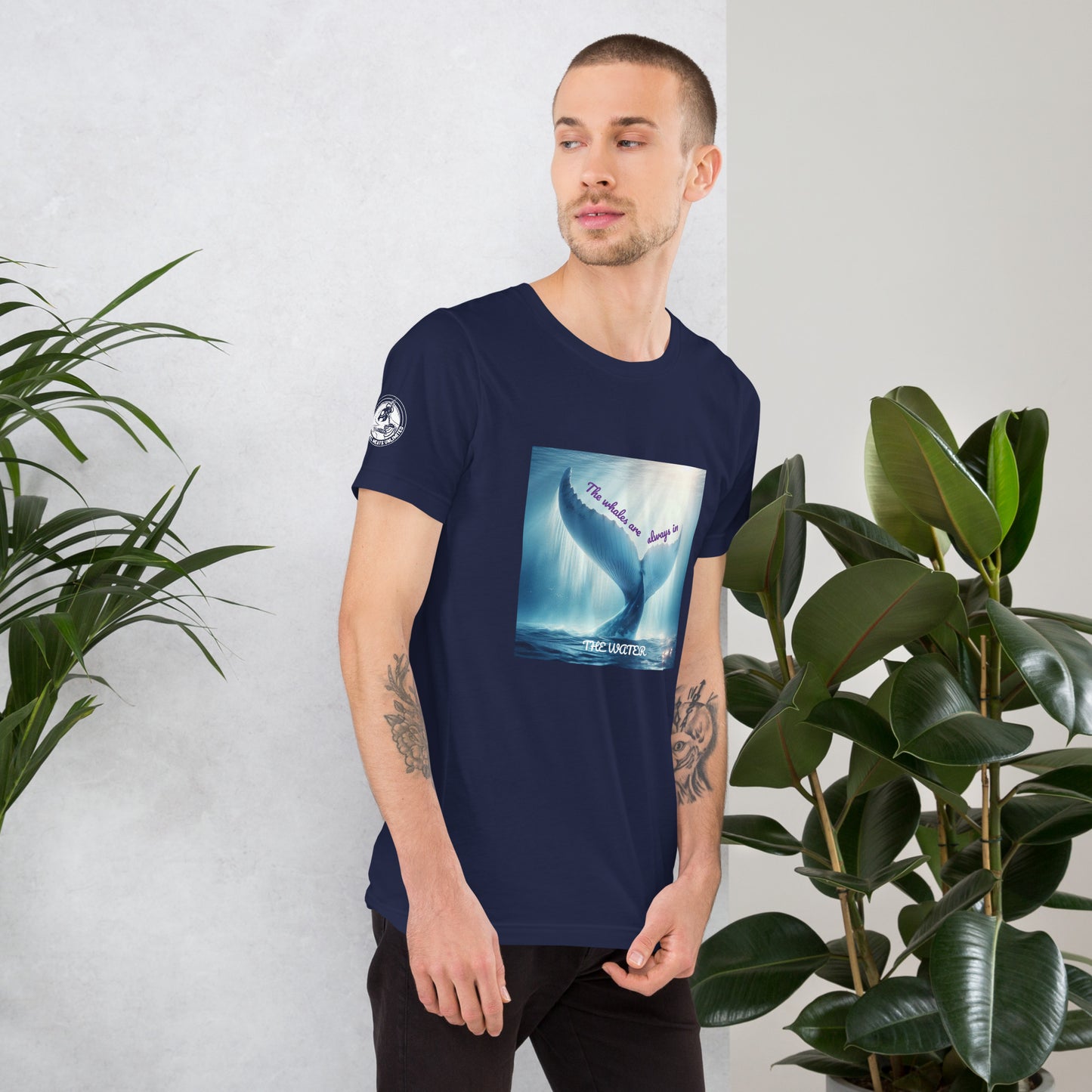 Whales Unisex t-shirt