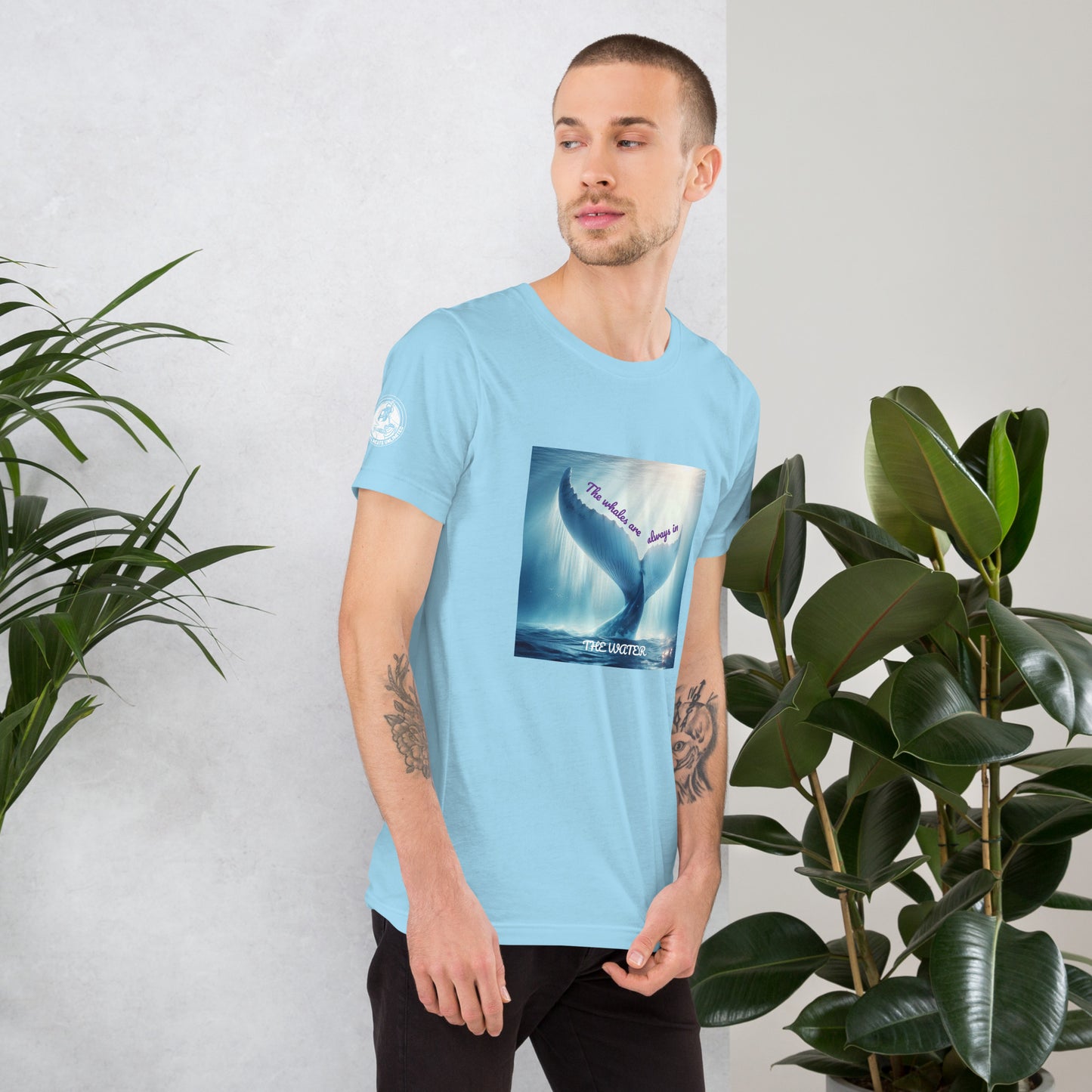 Whales Unisex t-shirt