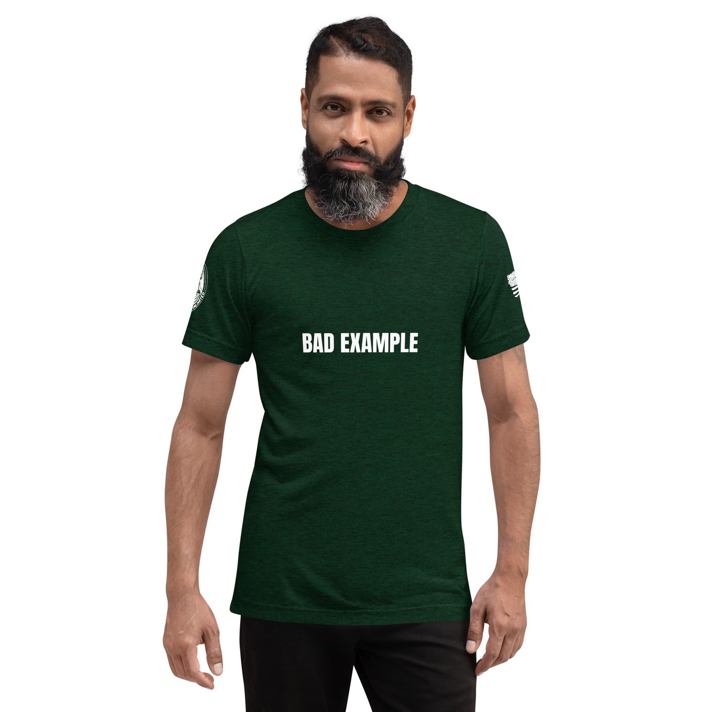 "BAD EXAMPLE" short sleeve t-shirt