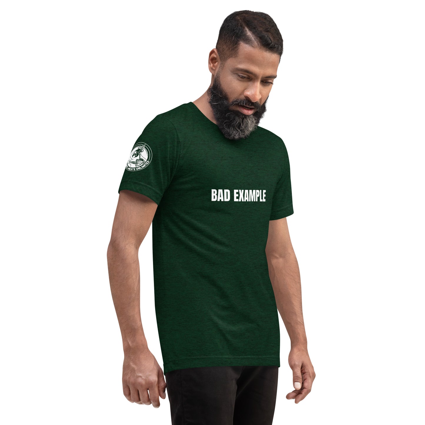 "BAD EXAMPLE" short sleeve t-shirt