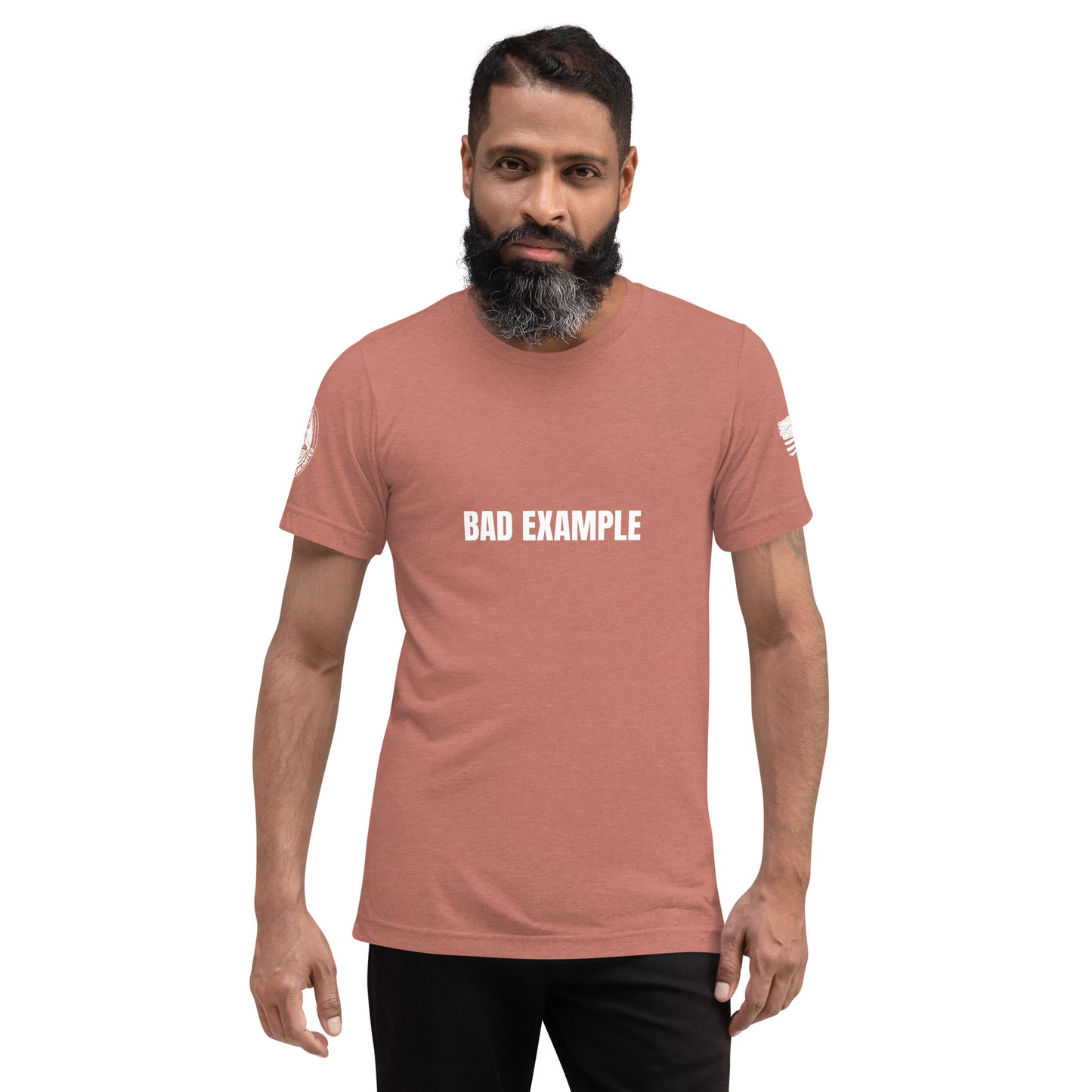 "BAD EXAMPLE" short sleeve t-shirt