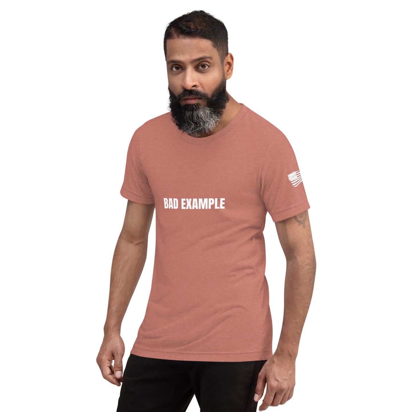 "BAD EXAMPLE" short sleeve t-shirt