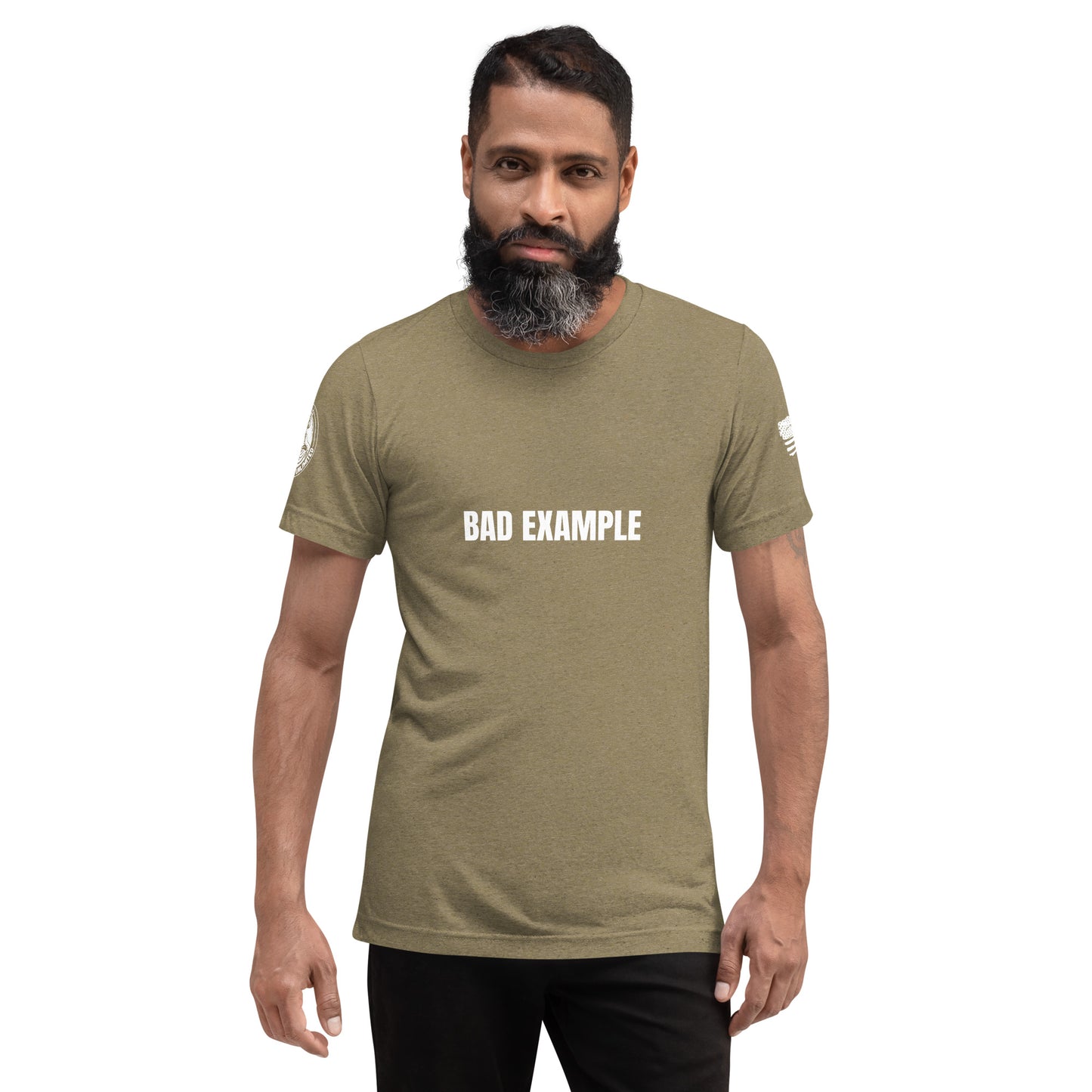 "BAD EXAMPLE" short sleeve t-shirt