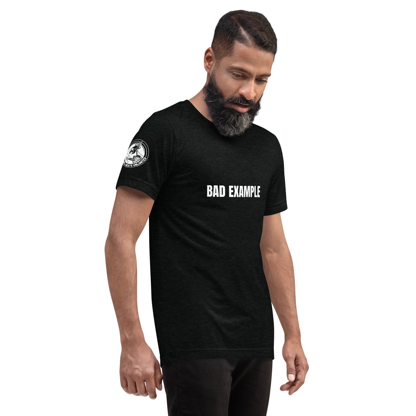 "BAD EXAMPLE" short sleeve t-shirt